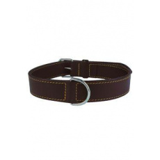 Obojok pes pravá koža 50cm hnedý Zolux Obojok pes pravá koža 50cm hnedý Zolux