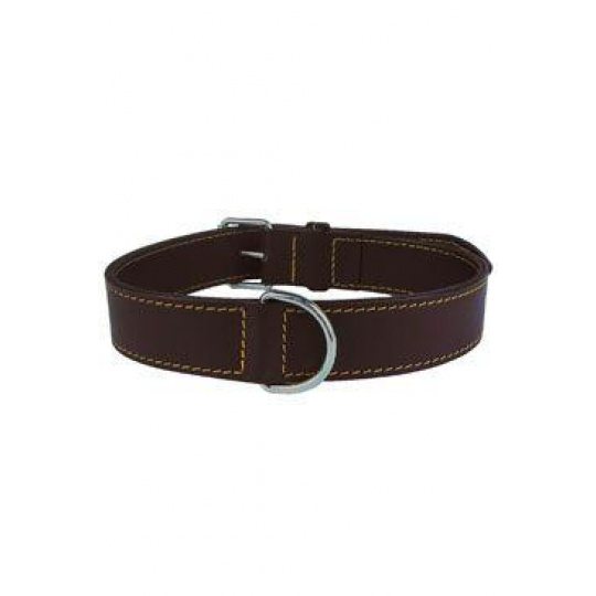 Obojok pes pravá koža 50cm hnedý Zolux Obojok pes pravá koža 50cm hnedý Zolux