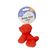 Hračka DUVO+ latexový balón mopslík, pískajúci, červený 9,5x6x8,5 cm Hračka DUVO+ latexový balón mopslík, pískajúci, červený 9,5x6x8,5 cm