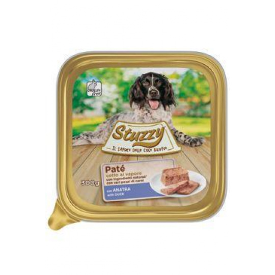 Stuzzy Dog vanička Adult Paté kačica 300g Stuzzy Dog vanička Adult Paté kačica 300g
