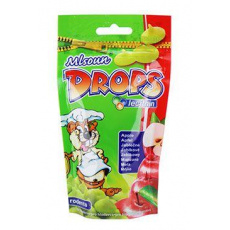 Pochúťka hlodavec Mlsoun jablkové dropsy 75g Pochúťka hlodavec Mlsoun jablkové dropsy 75g