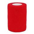 Elastická bandáž. CVET 7,5cmx4,5m červené 1ks