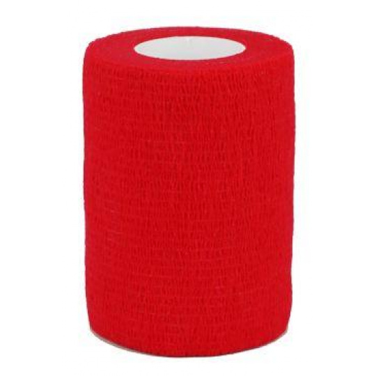 Elastická bandáž. CVET 7,5cmx4,5m červené 1ks Elastická bandáž. CVET 7,5cmx4,5m červené 1ks