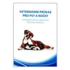 Očkovací průkaz pes/kočka Dyntec mezinárodní 1ks