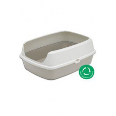 WC mačka MARYLOO 50cm s vysokým okrajom, sivá