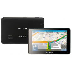 BLOW GPS50V GPS navigace 12,7 cm (5") Dotyková obrazovka TFT Opraveno Černá