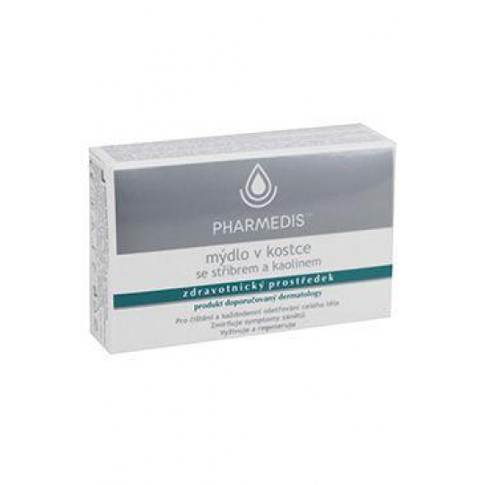Pharmedis mydlo s nanostriebrom a kaolínom 100g Pharmedis mydlo s nanostriebrom a kaolínom 100g
