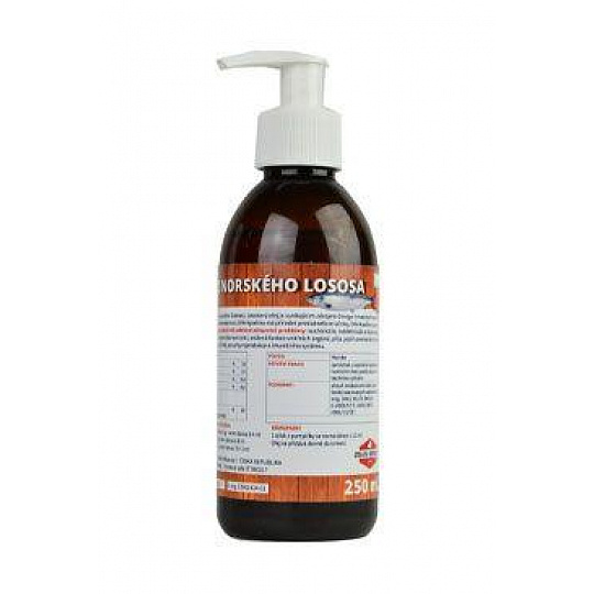Lososový olej 100% pes, mačka ZEUS 250ml