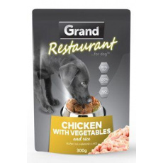 GRAND kaps. deluxe pes Reštaur. kuracie, zel. 300g GRAND kaps. deluxe pes Reštaur. kuracie, zel. 300g