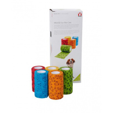 Bandáž KRUUSE Fun-Flex Care 10 cm x 4,5 m, 10 ks Bandáž KRUUSE Fun-Flex Care 10 cm x 4,5 m, 10 ks