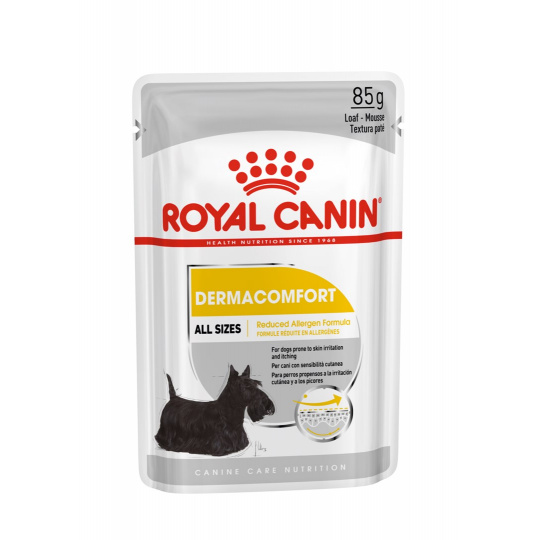 ROYAL CANIN Dermacomfort - Mokré krmivo pro psy - 12 x 85 g