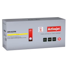 Activejet ATH-415YN toner pro tiskárnu HP; Náhradní toner HP 415A W2032A; Supreme; 2100 stran; žlutý, s čipem