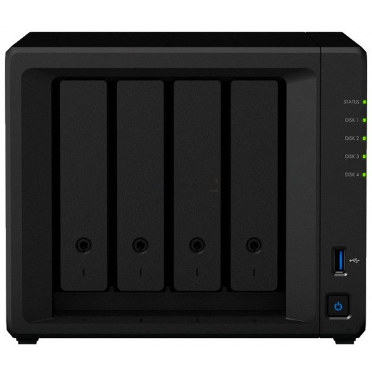 Synology DiskStation DS423 úložný server NAS Připojení na síť Ethernet Černá RTD1619B