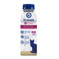 Oralade RF rehydratačný roztok pre mačky 330 ml Oralade RF rehydratačný roztok pre mačky 330 ml