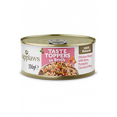 Applaws Dog konz. Toppers Broth kurča so šunkou 156g Applaws Dog konz. Toppers Broth kurča so šunkou 156g