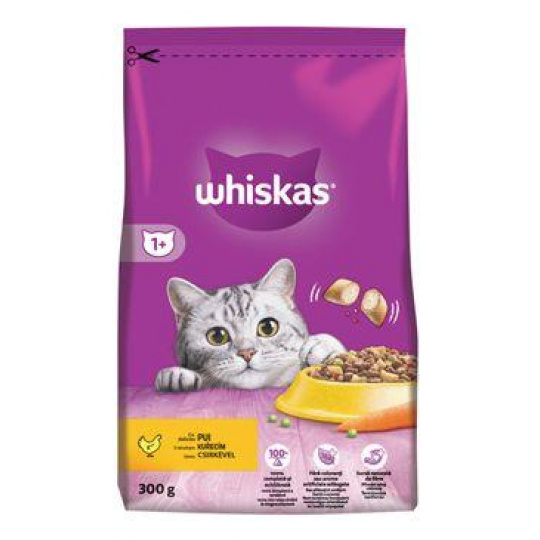 Whiskas Dry s kuracím mäsom 300g Whiskas Dry s kuracím mäsom 300g