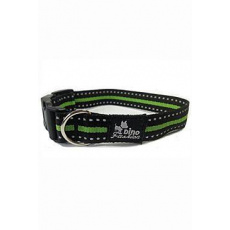 Obojok DINOFASHION reflexný zelený 45/2,5cm Obojok DINOFASHION reflexný zelený 45/2,5cm