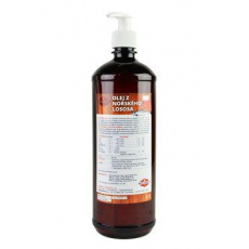 Lososový olej 100% pes ZEUS 1000ml Lososový olej 100% pes ZEUS 1000ml