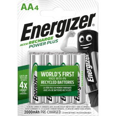 Energizer Accu Recharge Power Plus 2000 AA BP4 Dobíjecí baterie Nikl-metal hydridová (NiMH)