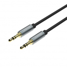 UNITEK Y-C922ABK audio kabel 1,5 m 3.5mm Černá, Šedá