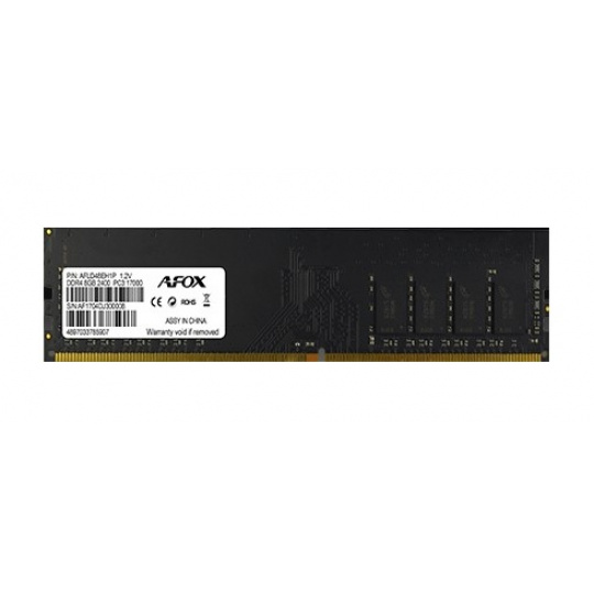 AFOX DDR4 8G 2400 UDIMM paměťový modul 8 GB 1 x 8 GB 2400 MHz