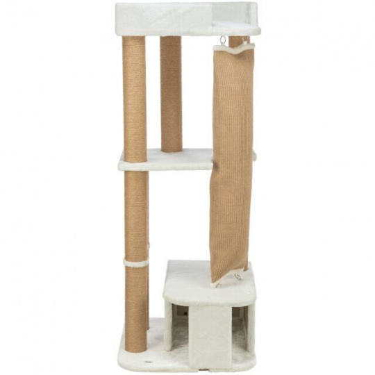 Škrabadlo ACTIVE, 58 x 38 / 150 cm, so šplhacím vreckom, biela