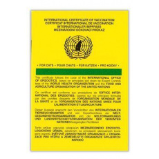 Očkovací preukaz pre mačky MSD medzinárodný 1ks