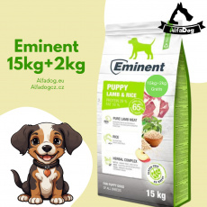 Eminent Dog Puppy Lamb&Rice 15+2kg