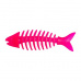 Barevná rybička dentální malá voňavá, tvrdá guma 14 cm