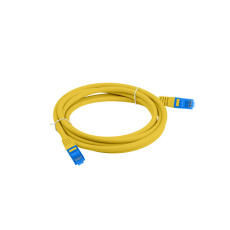 LANBERG PATCHCORD S/FTP CAT.6A 1,5M ŽLUTÝ LSZH