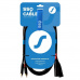 SSQ RCAXM2 - kabel RCA - XLR - 2 m, Černá