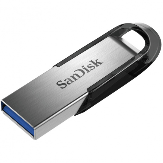 SanDisk Ultra Flair USB paměť 32 GB USB Typ-A 3.2 Gen 1 (3.1 Gen 1) Černá, Nerezová ocel