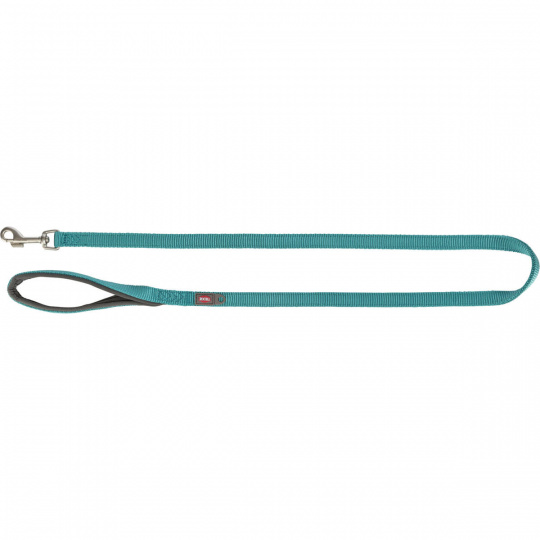 Vodítko PREMIUM s vyplnenou rukoväťou, aqua