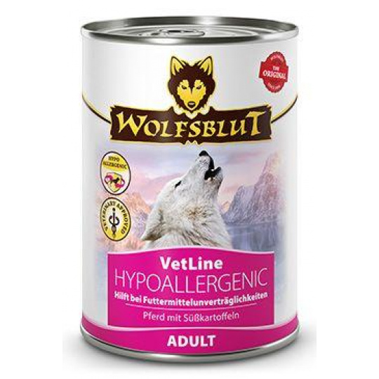 Wolfsblut Dog VetLine Hypoallergenic konz. 395g Wolfsblut Dog VetLine Hypoallergenic konz. 395g
