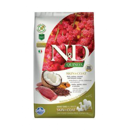 N&D Quinoa DOG Skin & Coat Duck & Coconut 2,5kg