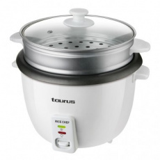 Taurus RICE CHEF vařič na rýži 1,8 l 700 W Šedá, Bílá