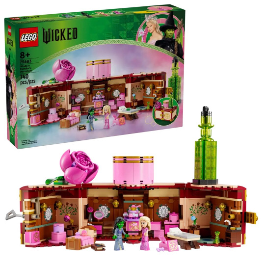 LEGO WICKED 75683 Glinda a Elphabina ložnice