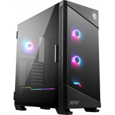 MSI MPG VELOX 100R počítačová skříň Midi Tower Černá