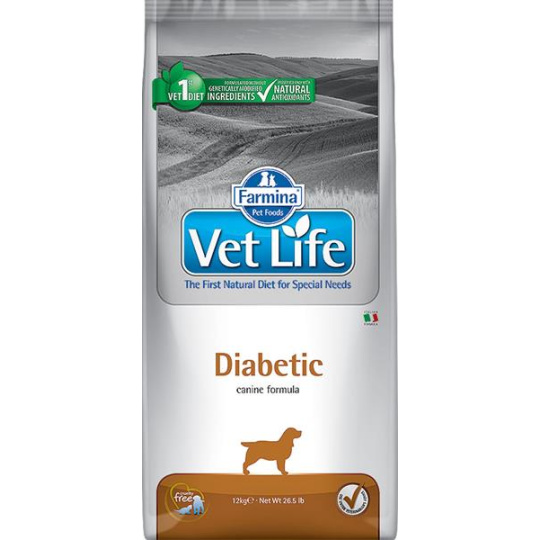 Farmina Vet Life dog diabetic 12 kg