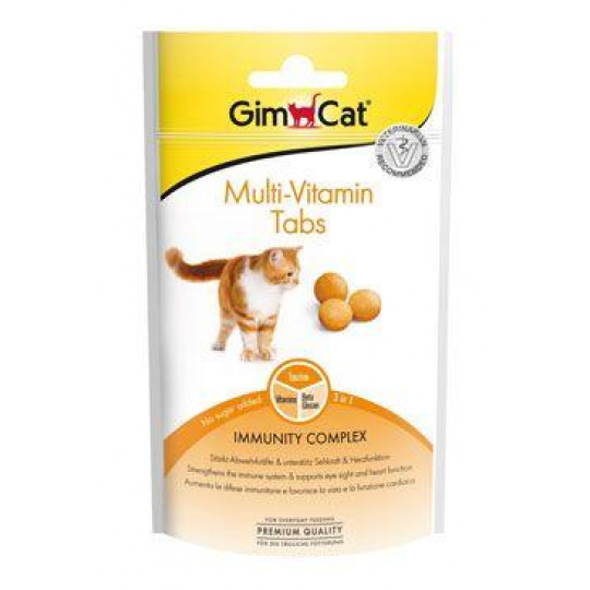 Gimcat Multivitamínové tablety 40g Gimcat Multivitamínové tablety 40g