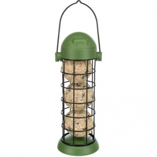 Zásobník na 3 lojové gule, so strieškou, ø 8 × 22 cm, zelený Zásobník na 3 lojové gule, so strieškou, ø 8 × 22 cm, zelený