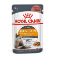 ROYAL CANIN Hair & Skin Care slices in gravy - mokré krmivo pro kočky - 85g