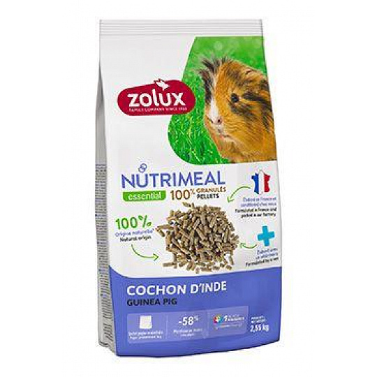 Krmivo pre morčatá NUTRIMEAL 2,55kg Zolux Krmivo pre morčatá NUTRIMEAL 2,55kg Zolux