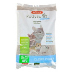 Piesok pre hlodavce RodySand Nature 2kg Zolux Piesok pre hlodavce RodySand Nature 2kg Zolux