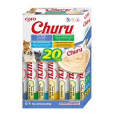 Churu Cat BOX Tuna Variety 20x14g Churu Cat BOX Tuna Variety 20x14g
