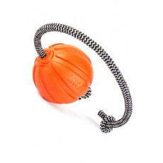 Hračka pes Liker Cord míček oranžový 5cm
