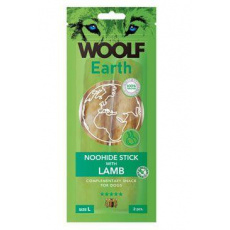 WOOLF pochúťka Earth NOOHIDE L Sticks with Lamb 85g WOOLF pochúťka Earth NOOHIDE L Sticks with Lamb 85g