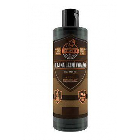 Olej na letnú vyrážku pre kone TOPVET 500ml
