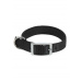 Obojok pes SOFT NYLON čierny 25mm/55cm Zolux