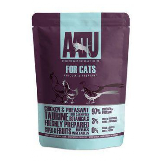 AATU Cat Chicken&Pheasant kapsička 85g AATU Cat Chicken&Pheasant kapsička 85g